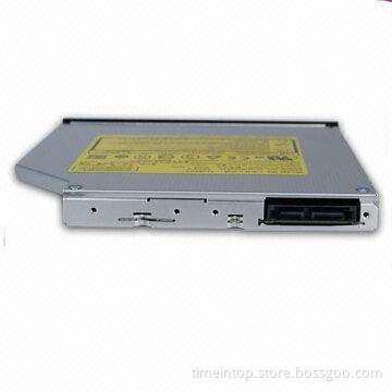 Laptop Internal DVD Rewritable Drive with 2MB Data Buffer, Measures 128 x 12.7 x 129mm